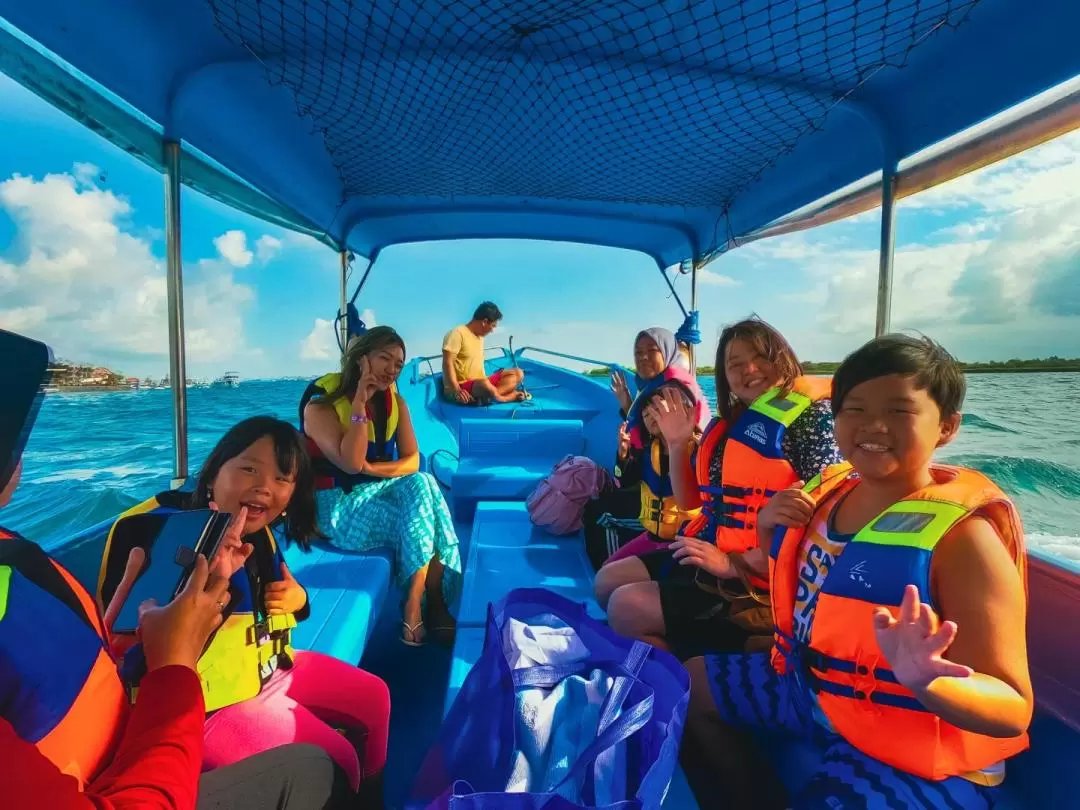 Turtle Island, Glass Bottom Boat and Mangrove Cruise by JTB Indonesia