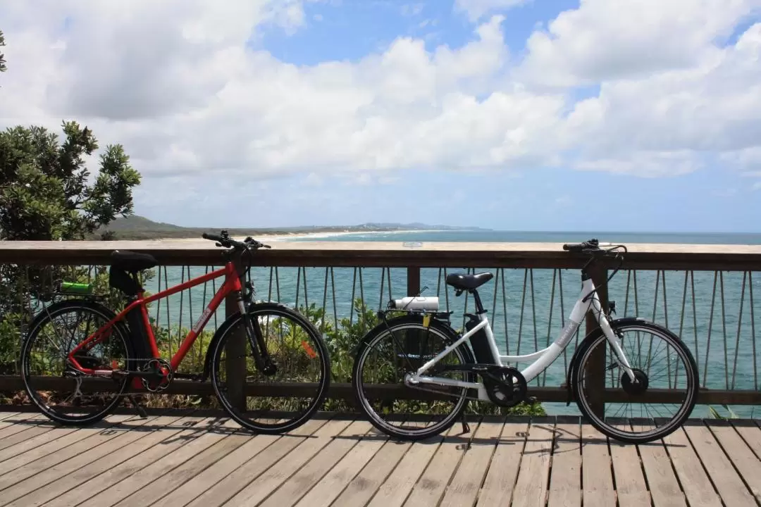 Golden Beach E-Bike Tour in Sunshine Coast