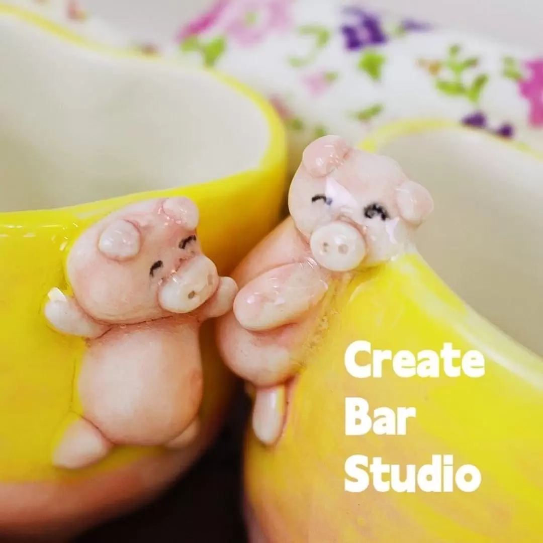 【限時優惠低至7折】Create Bar Studio - 拉坯陶藝體驗班｜陶泥｜素燒｜釉燒｜葵芳