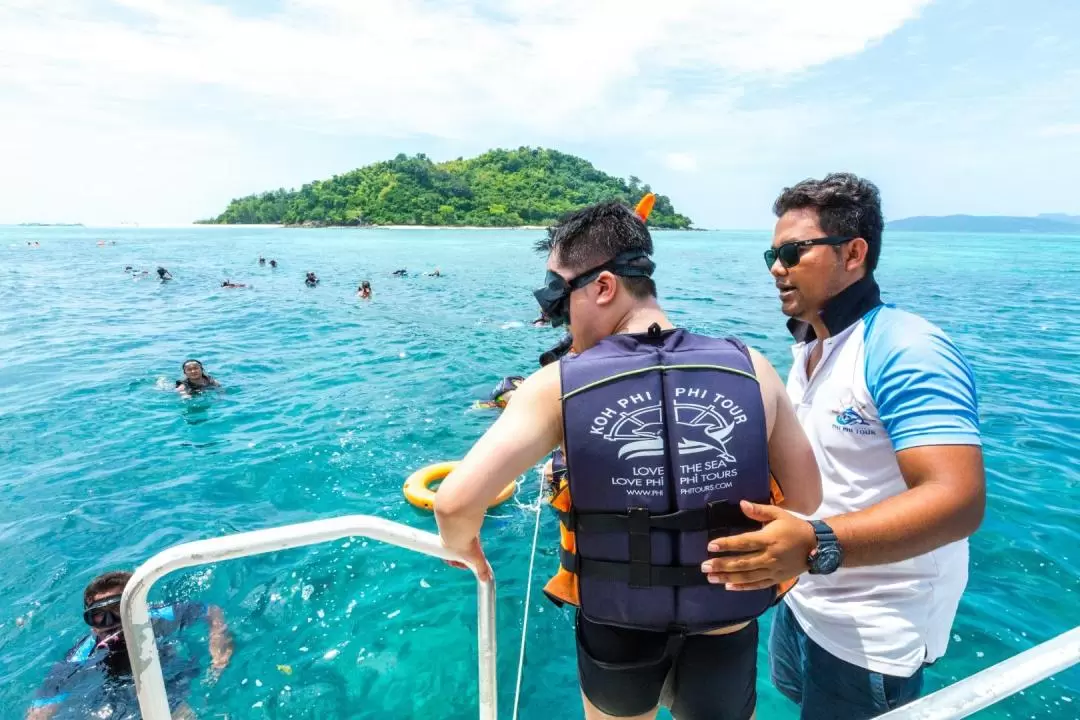 Phi Phi, Monkey Beach and Bamboo Island Snorkeling Day Tour from Krabi