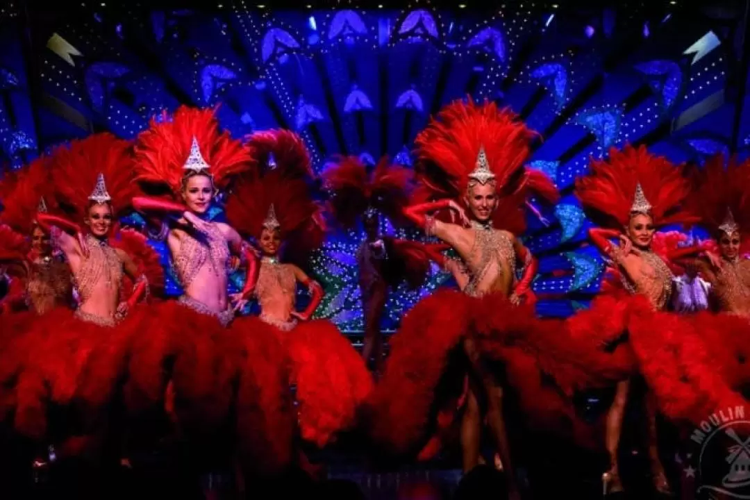 Moulin Rouge Show with Seine River Cruise Ticket in Paris