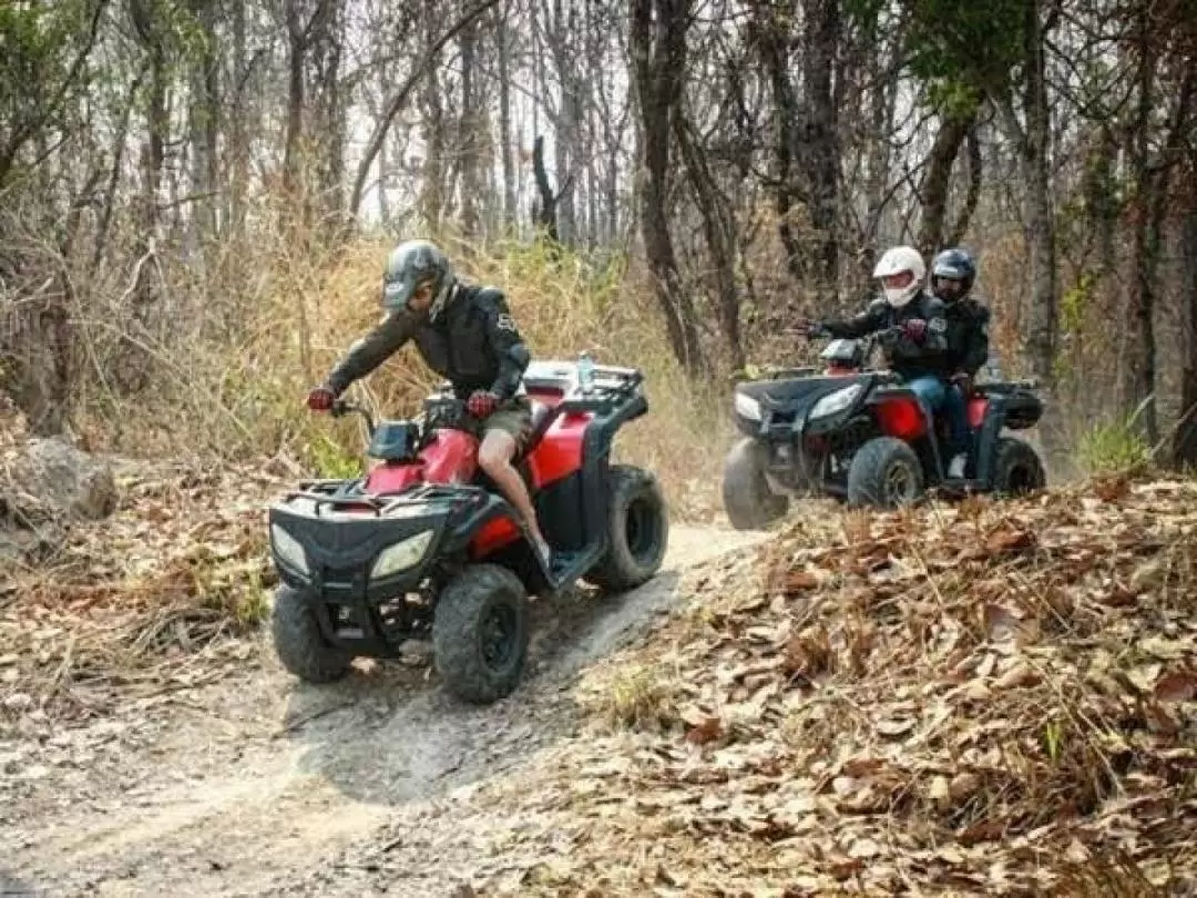 Chiang Mai ATV Adventure with White Water Rafting Half Day Tour