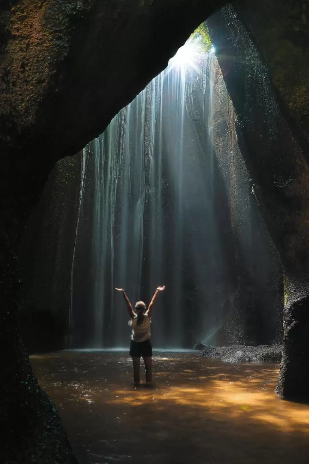 Ubud Monkey Forest and Hidden Waterfall With Photographer