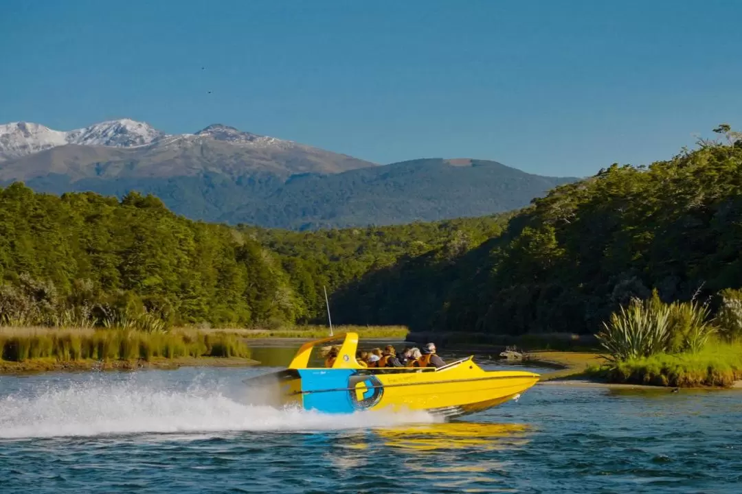 Twin Lakes Heli Jet Boat Adventure Experience in New Zealand