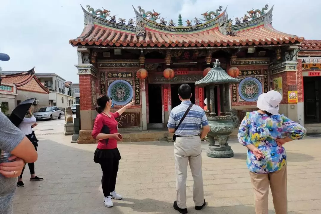 High Grain Red Tortoise Kueh DIY Experience and Zhongxiao Community Guided Tour in Kinmen