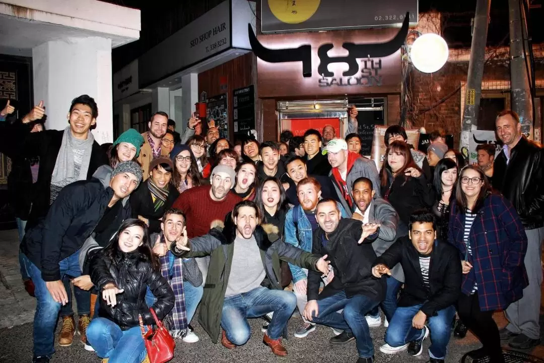 Absolute Seoul Pub Crawl Experience in Hongdae and Itaewon