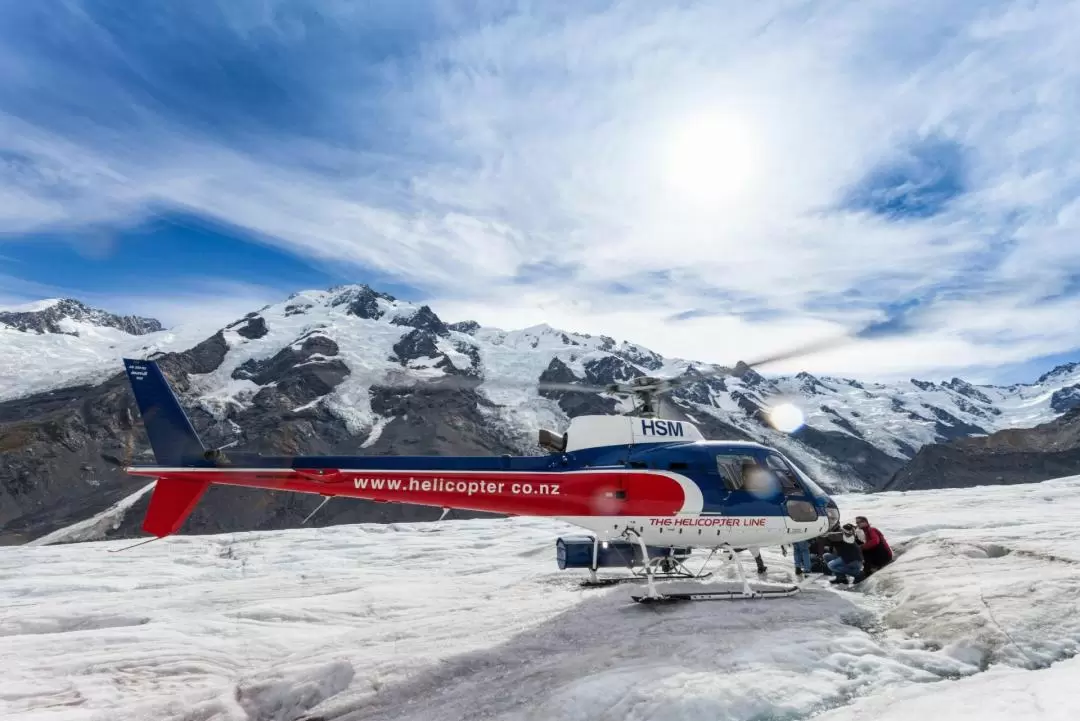 Heli Hike the Tasman Glacier with Alpine Guides