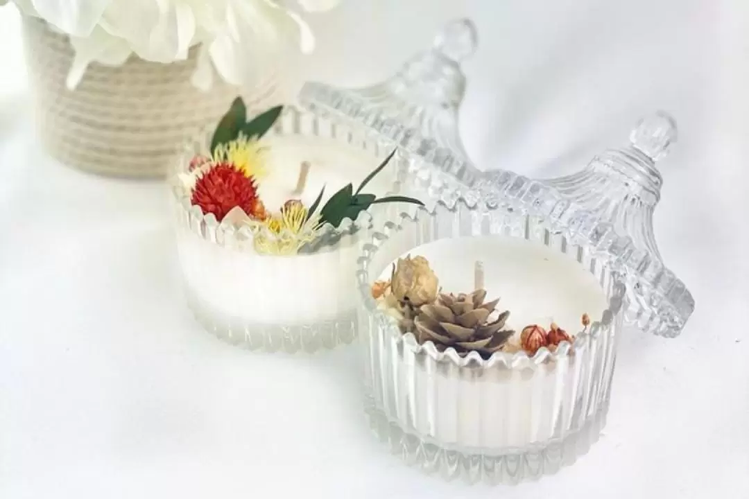 Flower Candle-Making Workshop in Singapore