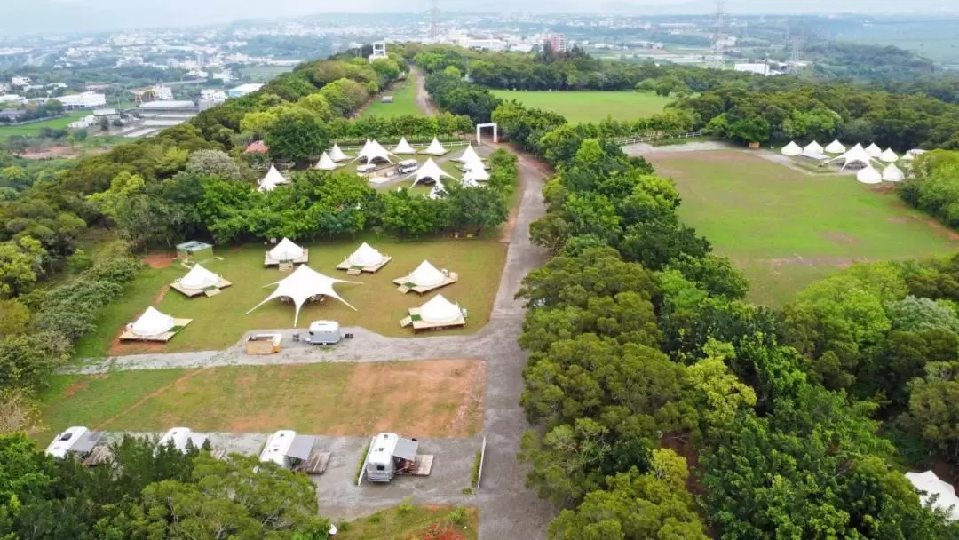 グランピング体験（台中 / ALIVE Glamping Base提供）