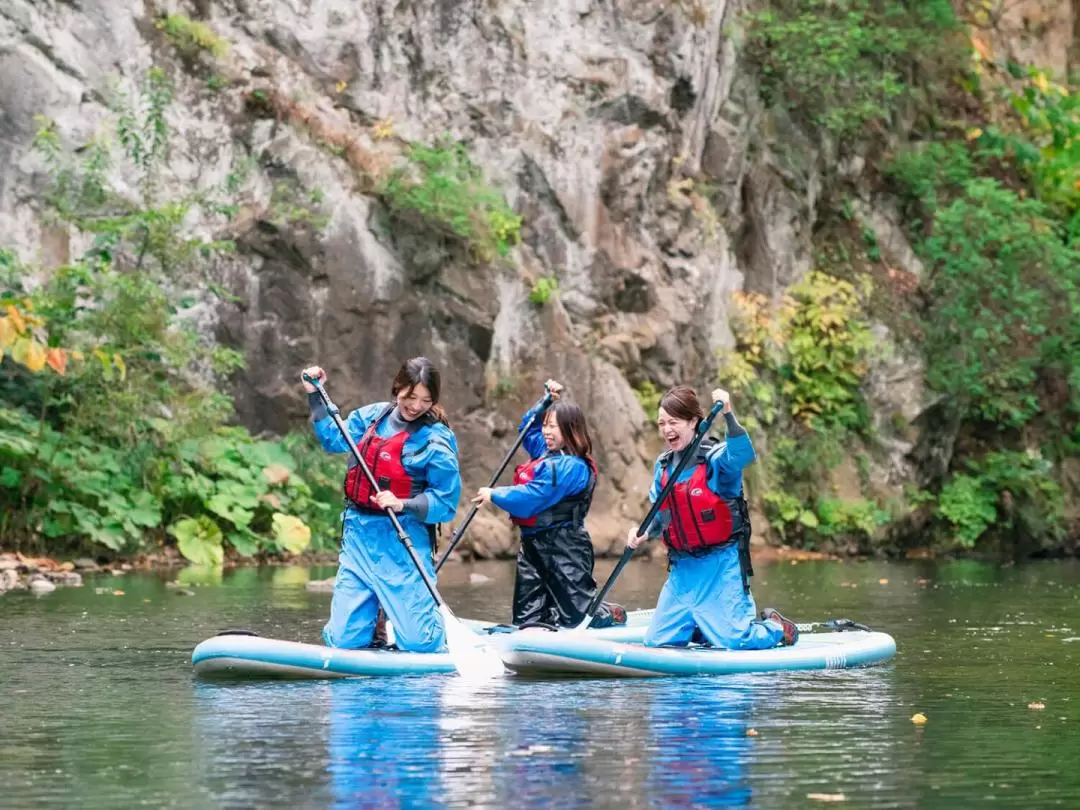 北海道｜定山渓豊平川SUP立槳衝浪體驗