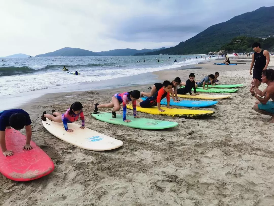 Private surfing Lesson at Cheung Sha, Lantau Island