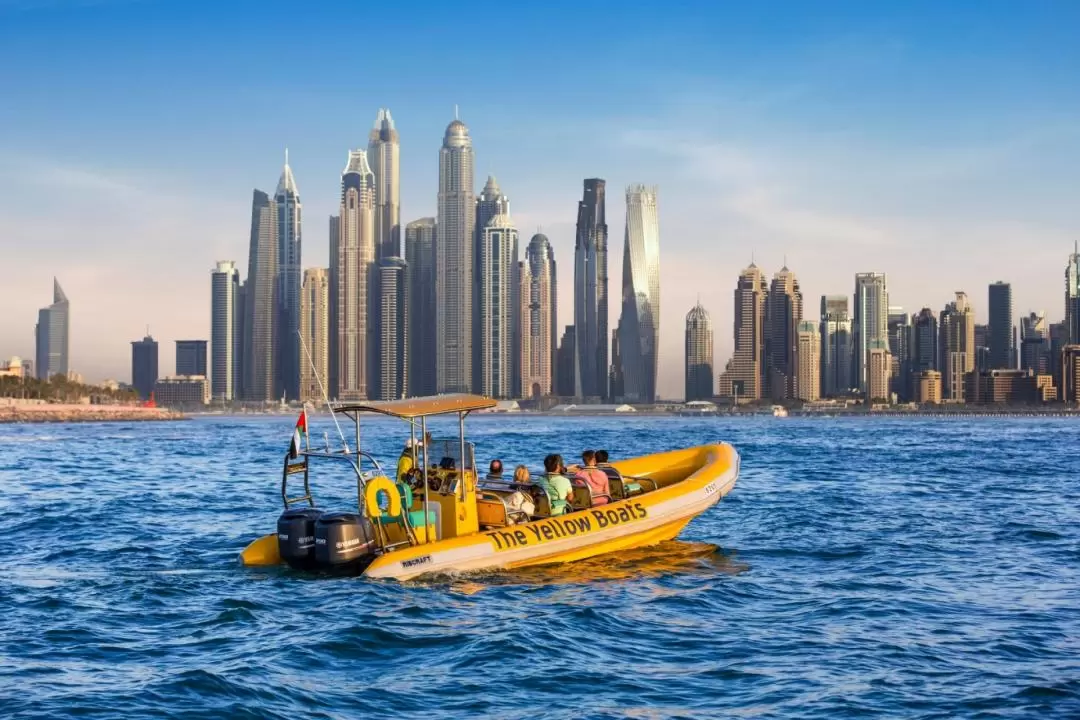 Atlantis, Palm Jumeirah, Burj Al Arab and Dubai Marina Boat Sightseeing Tour