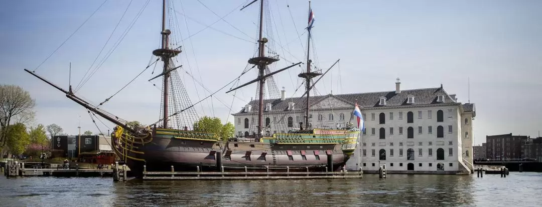 National Maritime Museum Entrance Ticket and Amsterdam Canal Cruise 