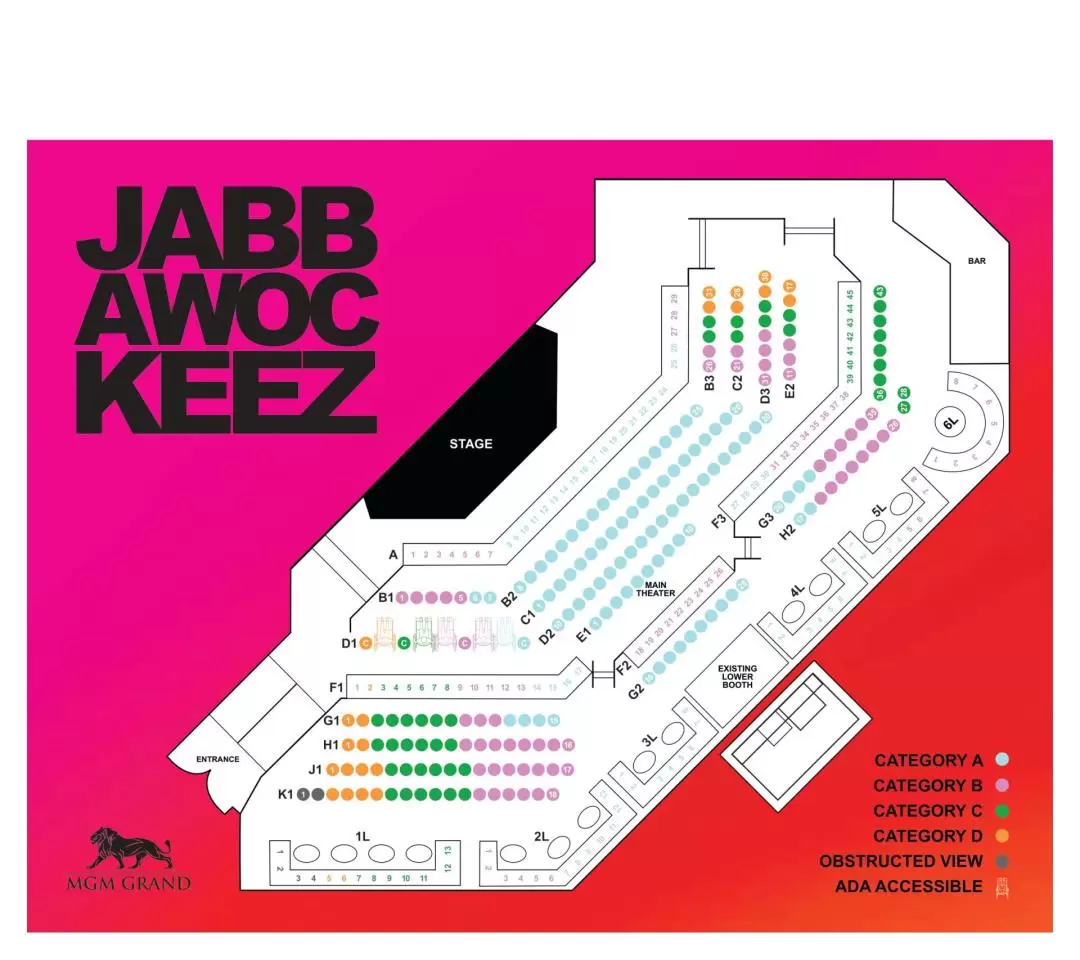 Jabbawockeez Ticket in Las Vegas