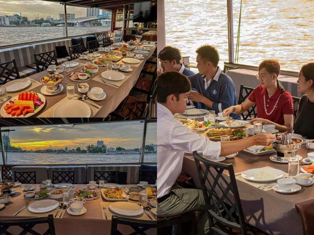 湄南河私人晚餐遊船巡航之旅（瑪哈拉碼頭出發）