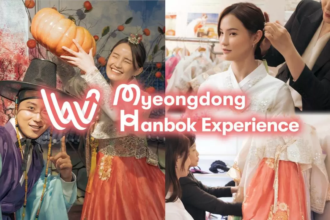 Traditional Hanbok Experience in Myeong-dong with In-House Studio