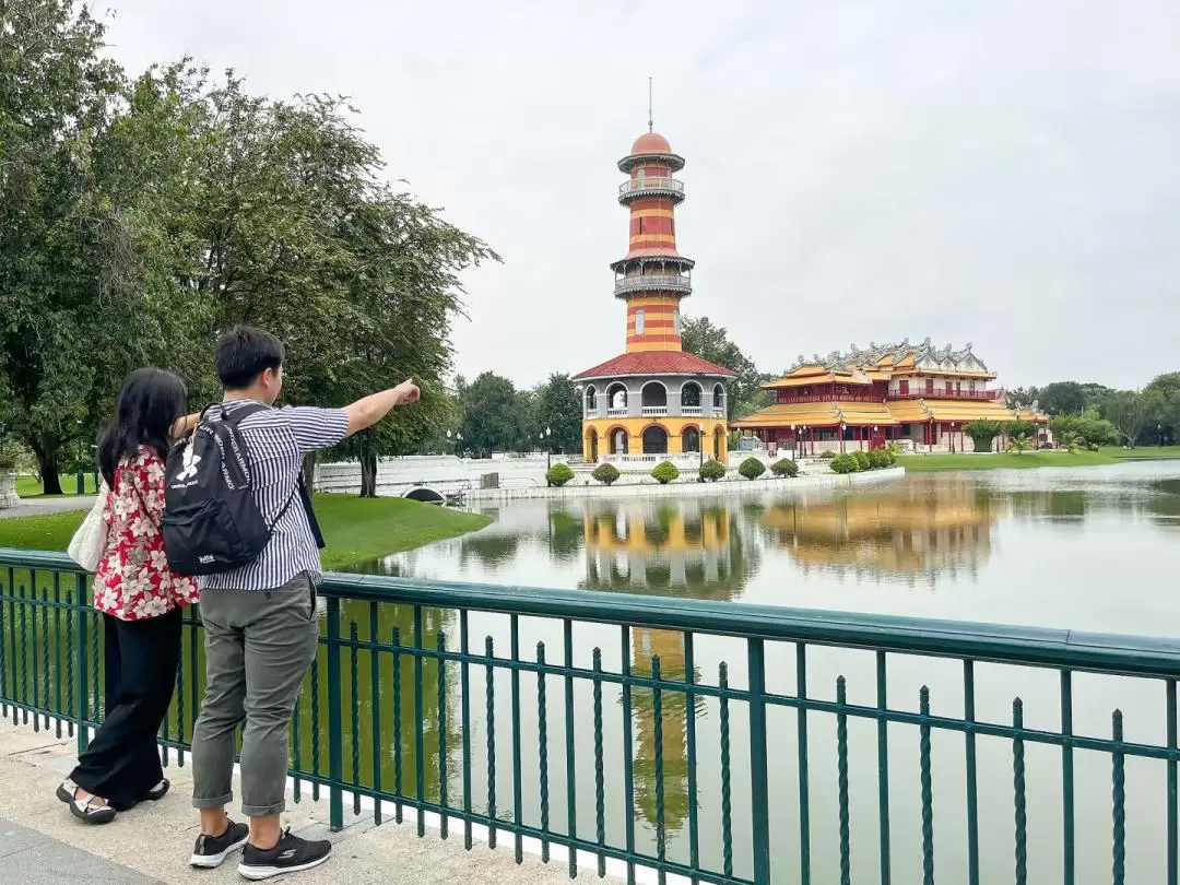 Ayutthaya Must-Visit Tour: Summer Palace, Temples, Cafes and Market