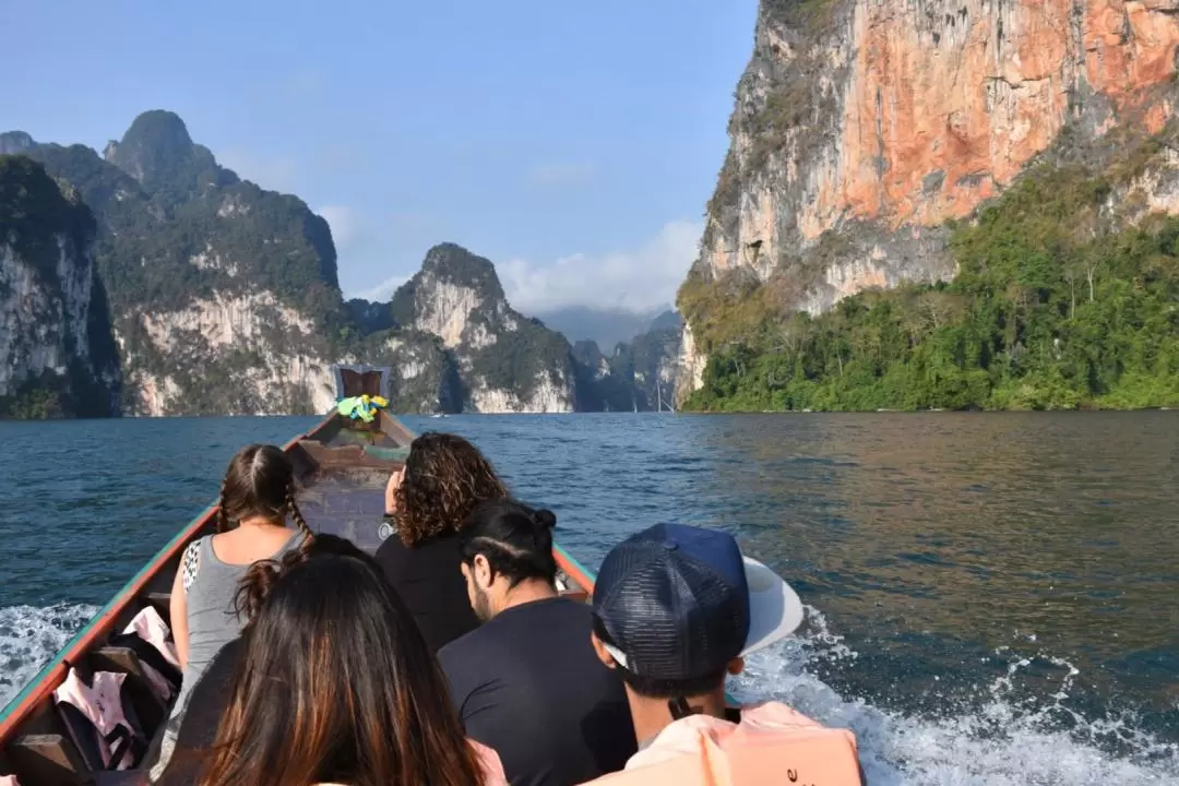 2 Days Cheow Lan Lake Raft House from Krabi