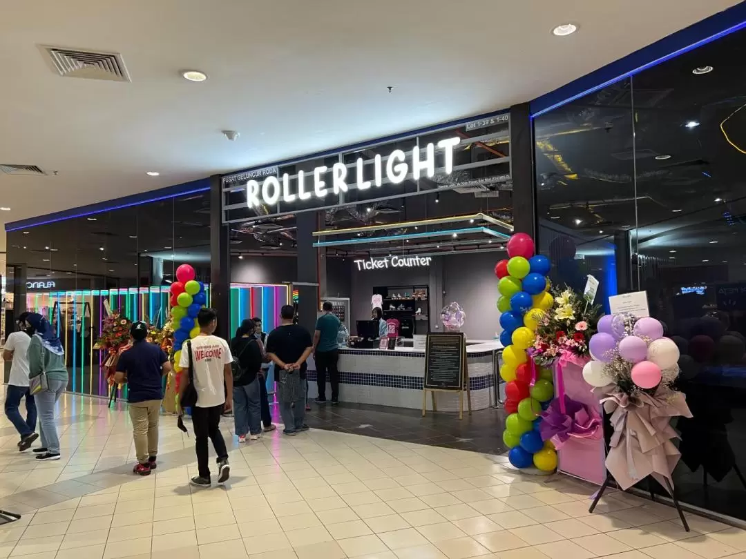 Roller Light Admission in Wangsa Walk Mall at Kuala Lumpur