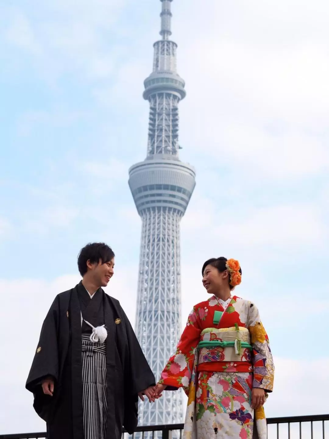Pre-Wedding Photo Shooting in Kimono by Aiwafuku in Tokyo