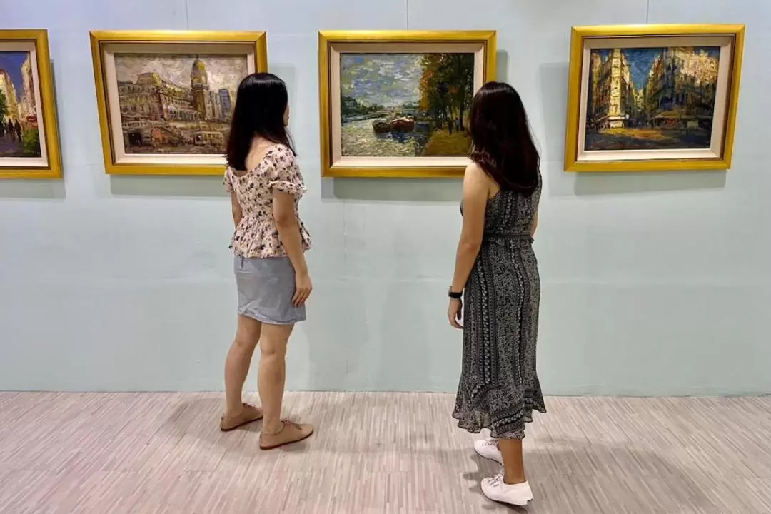 新加坡慢藝術工作坊（Slow Art Workshop）畫作鑑賞體驗