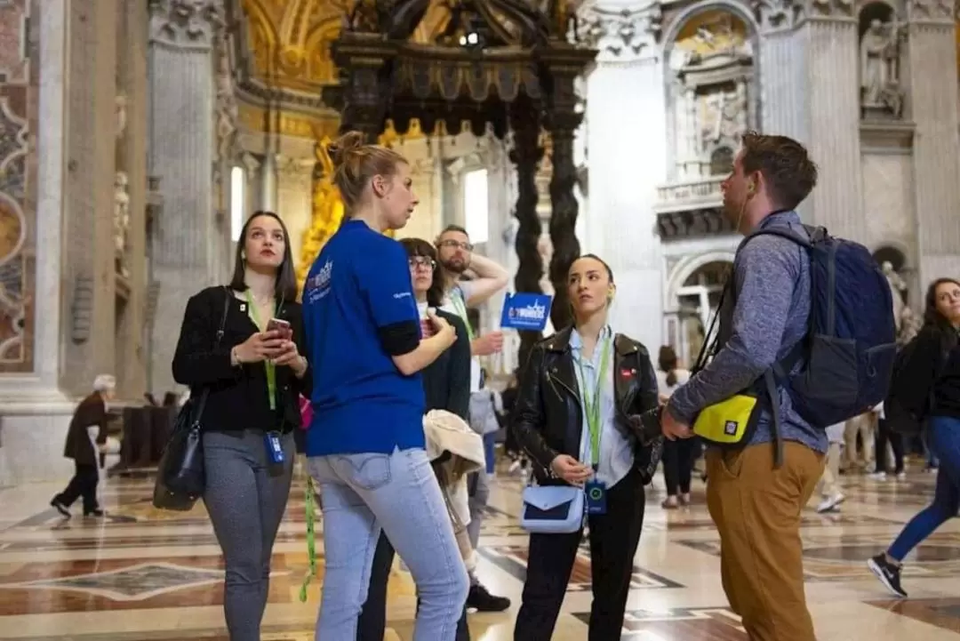 St. Peters Basilica Tour with Dome Climb & Papal Crypts in Rome