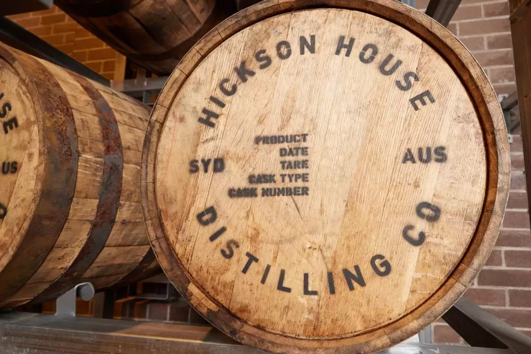 Hickson House Distilling Co. 試飲・館内ツアー（ロックス）