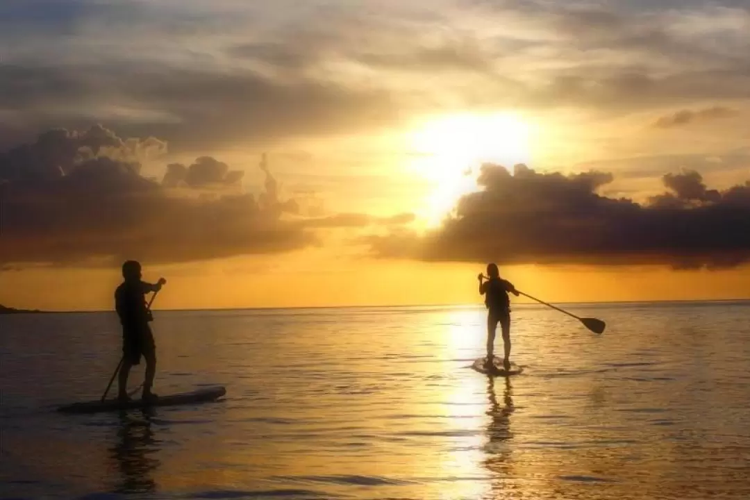 Sunset SUP Private Experience in Onna, Okinawa