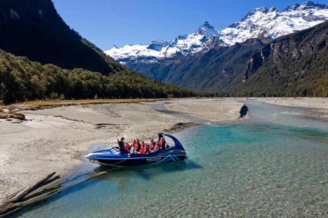 新西蘭達特河（Dart River）噴射快艇體驗 & 荒野冒險之旅