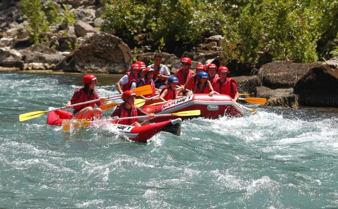 Canyon Rafting Experience from Antalya