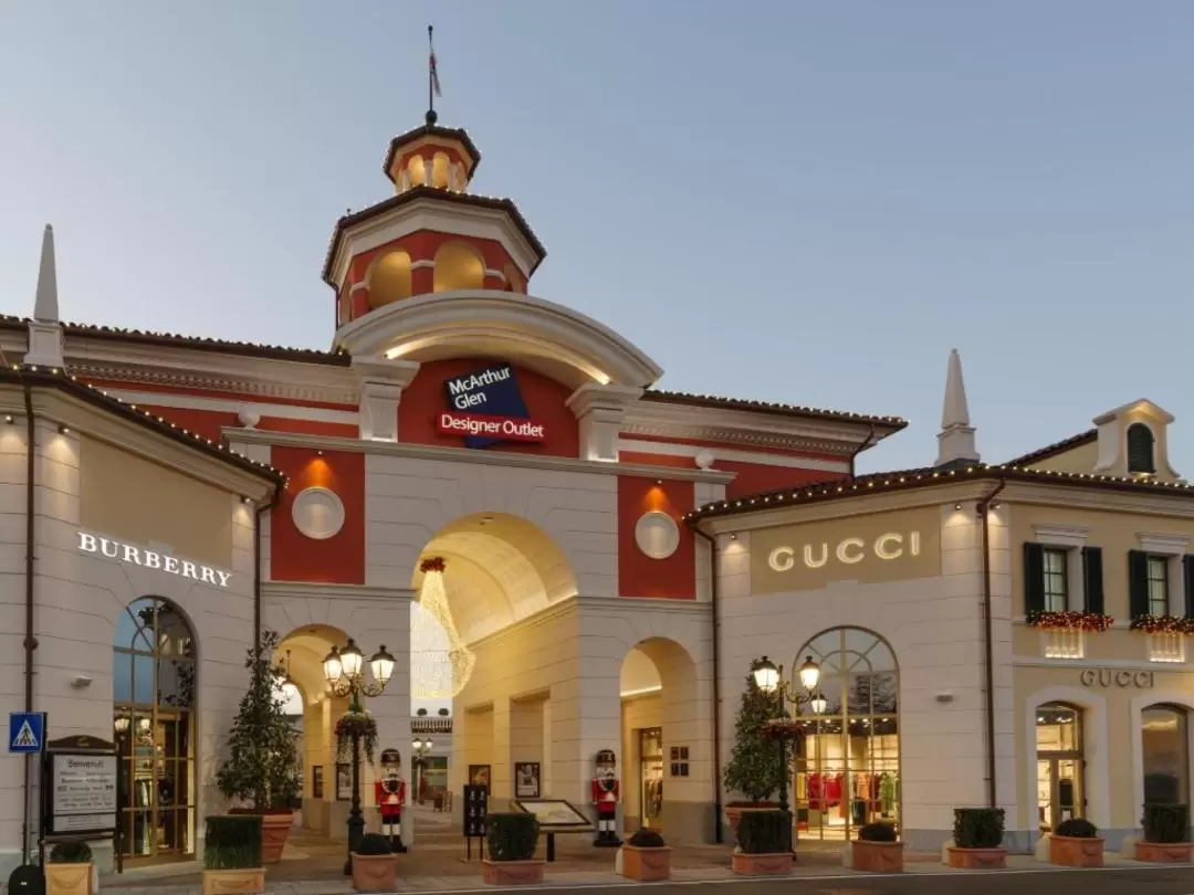 Serravalle Designer Outlet Shopping Experience from Milan