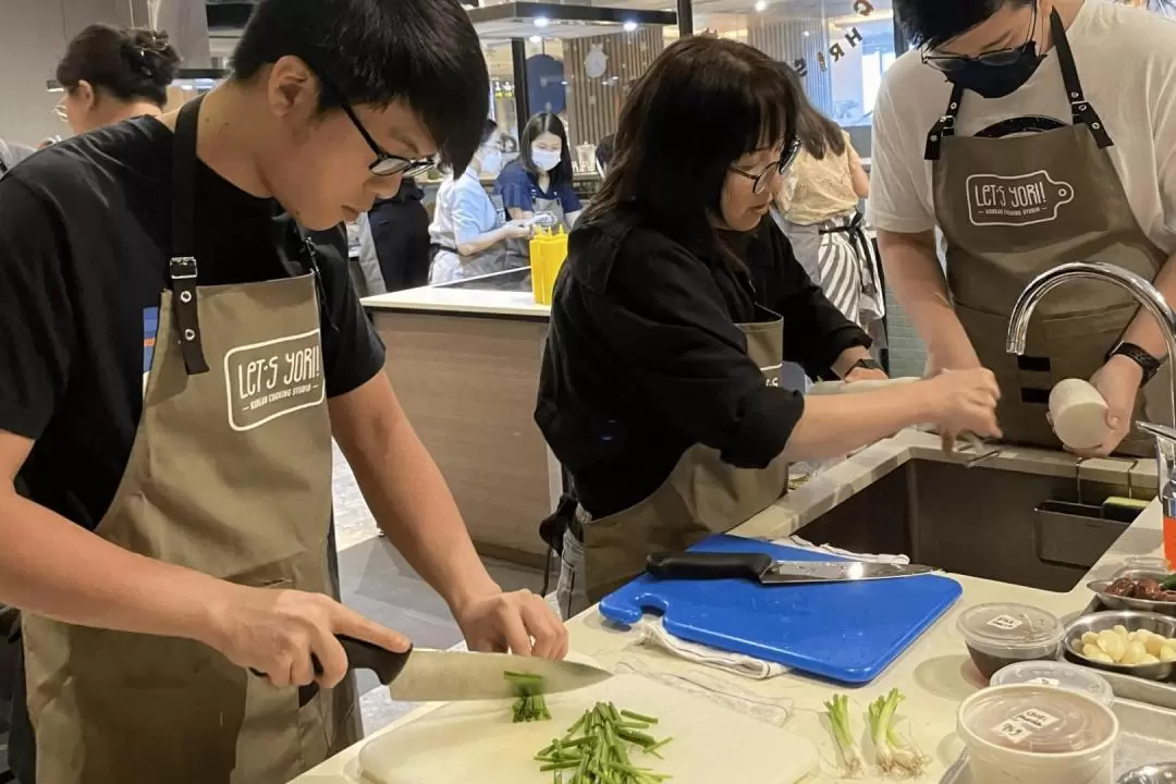 新加坡Let's Yori韓式料理烹飪課