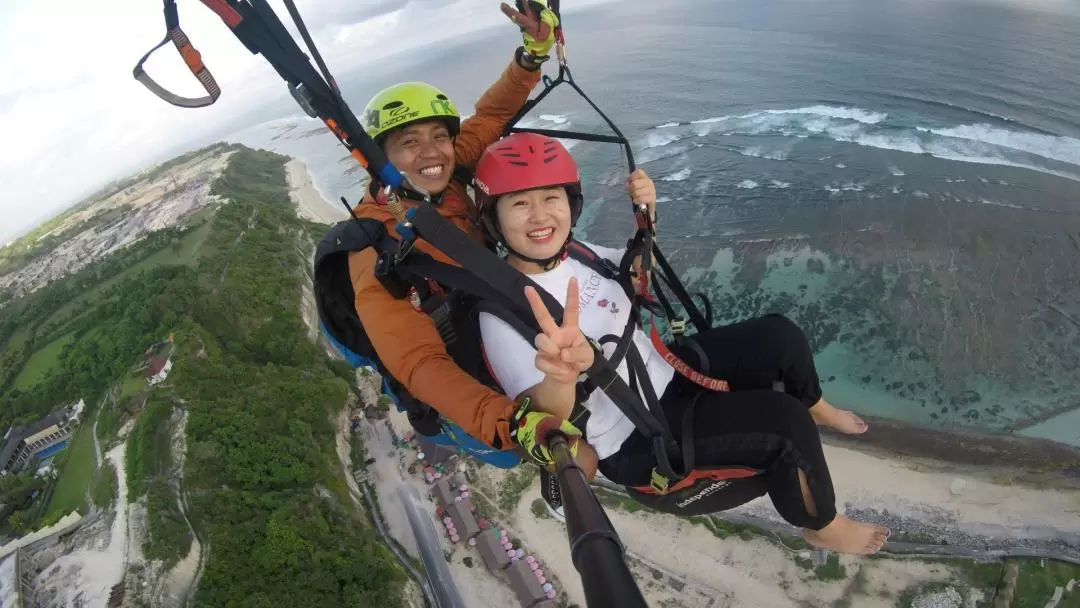 Paragliding Adventure at Timbis Beach