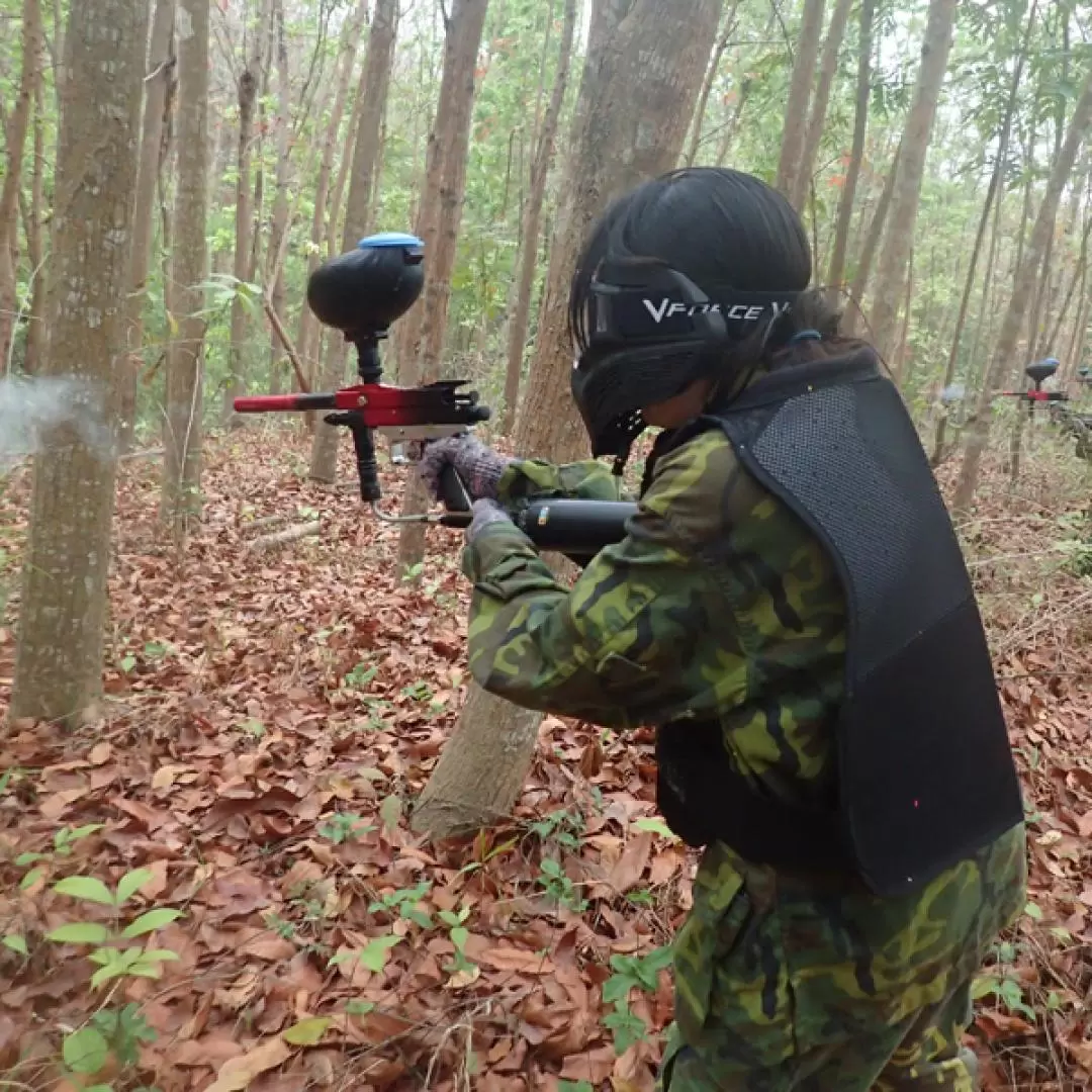 Paintball Battle in Tainan Guanmiao