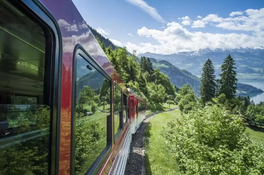 瑞吉山之旅（盧塞恩出發 - 乘船 / 纜車）