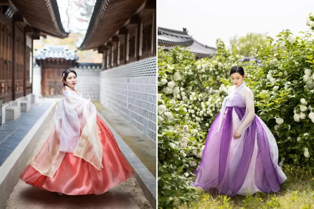 Hanbok Rental and Photoshoot Experience by Hanbok That Day