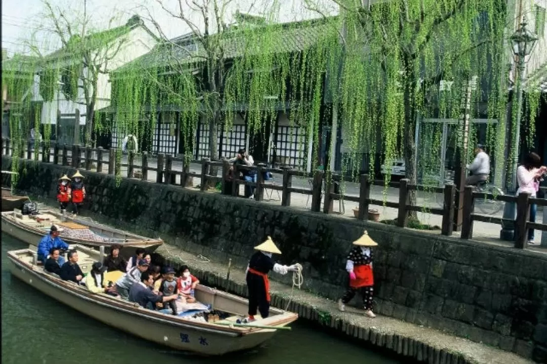 Little Edo Sawara Boat Tour Admission in Katori