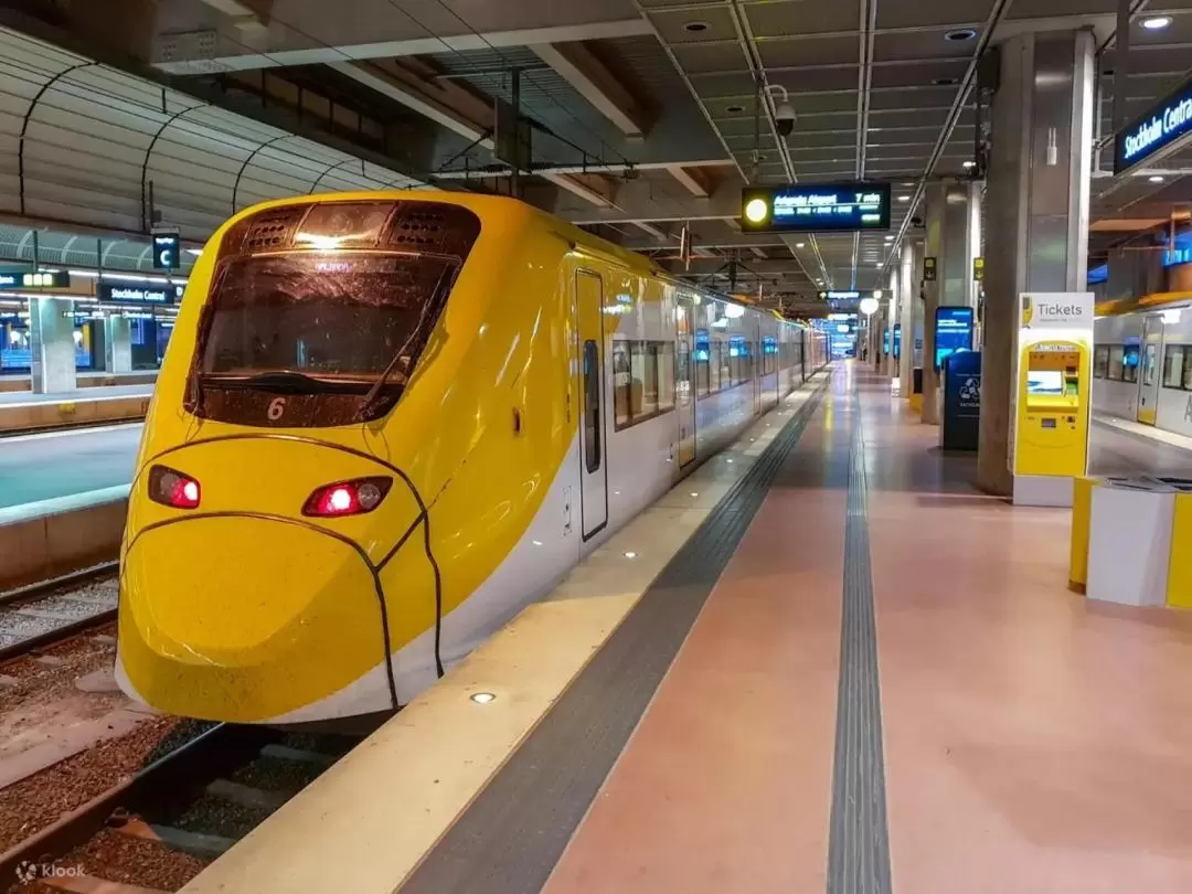 空港鉄道 アーランダエクスプレス 乗車チケット（ストックホルム）