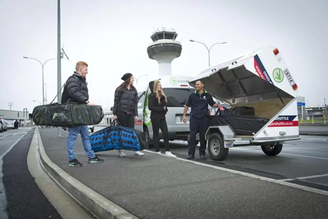 乗合・貸切空港送迎（ダニーデン国際空港（DUD）⇔ダニーデンCBD）