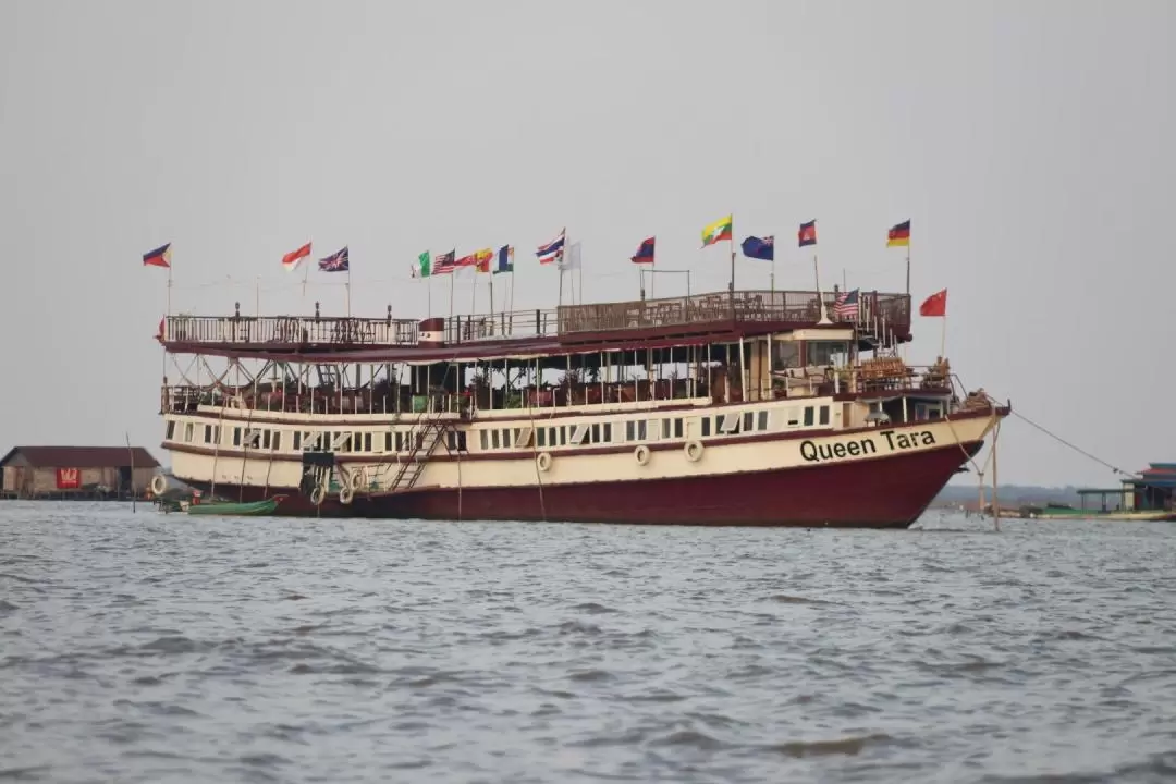 暹粒夕陽遊船（Tara Boats 提供）