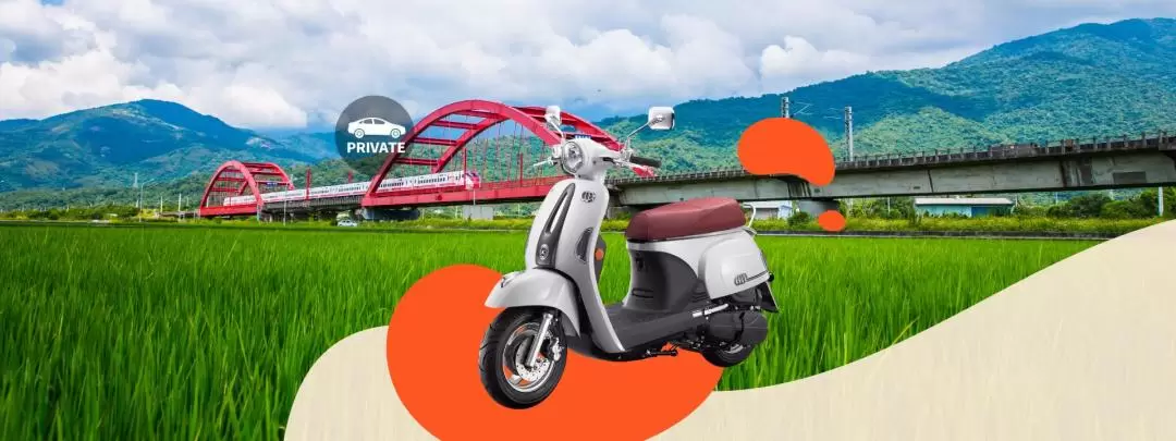 Hualien Yuli  Scooter Rental -  Yuli Railway Station Pickup