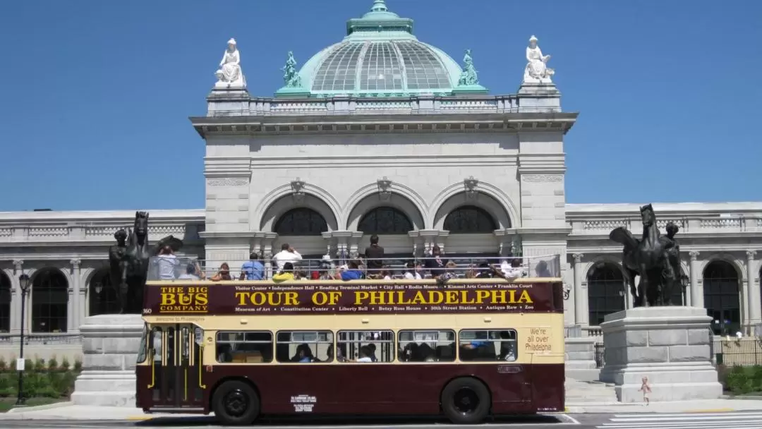 Philadelphia Big Bus Hop-On Hop-Off Tours (Open-Top)