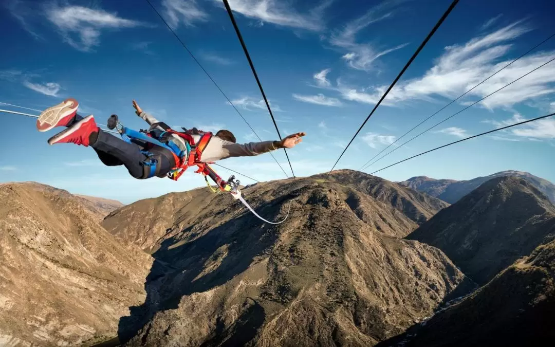 Nevis Catapult Experience in Queenstown