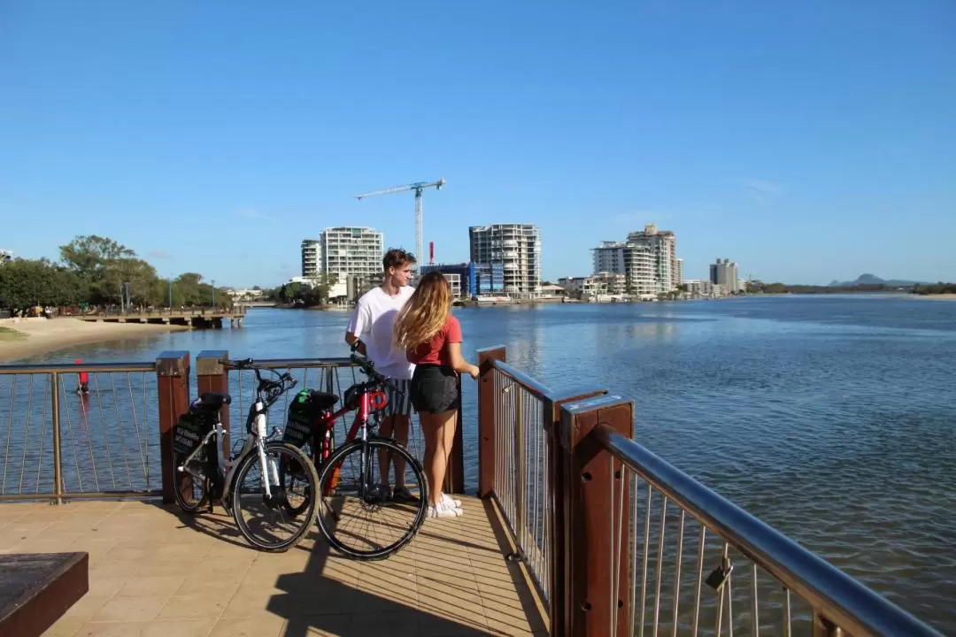 Golden Beach E-Bike Tour in Sunshine Coast