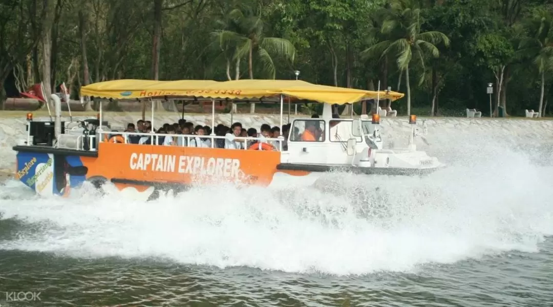 新加坡 Captain Explorer DUCKtours 水陸兩棲鴨子船（含海鮮午餐／晚餐）