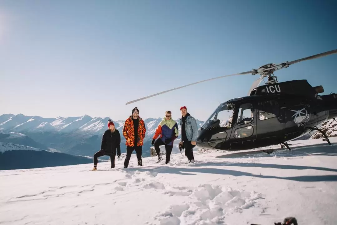 雪山降落直升機之旅（Over The Top Helicopters 提供）