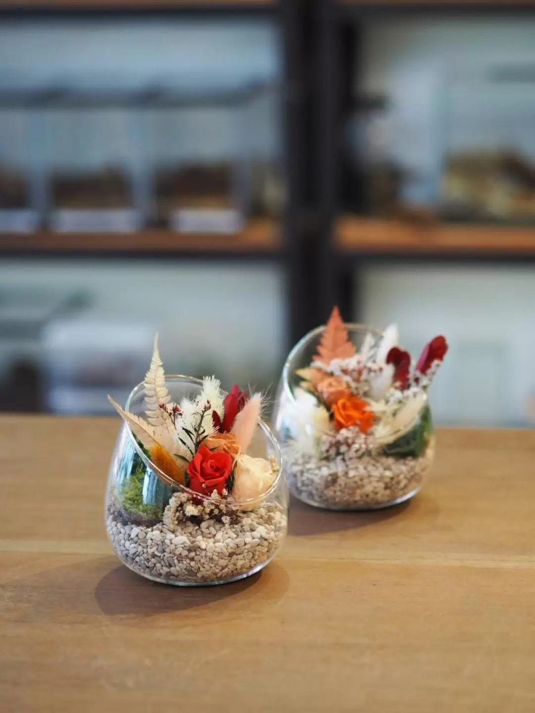 新加坡保鮮花盆栽工作坊（J2 Terrarium）