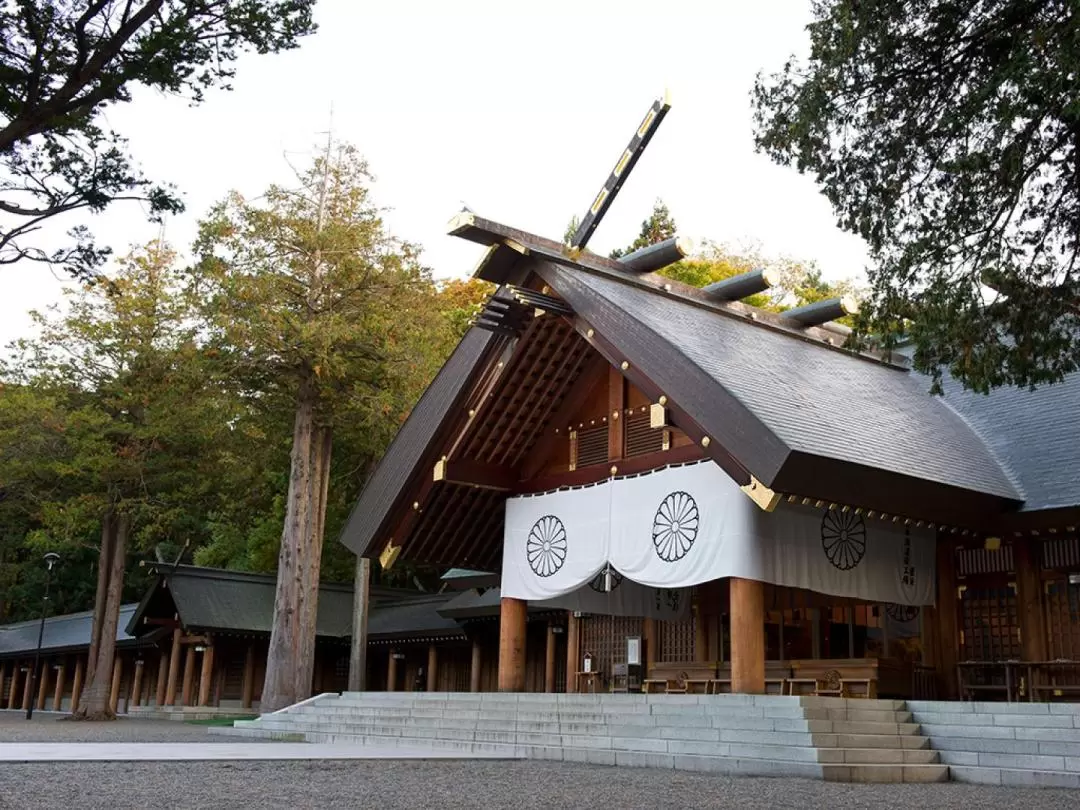 札幌｜北海道神宮＆白色戀人公園＆大倉山跳台半日遊