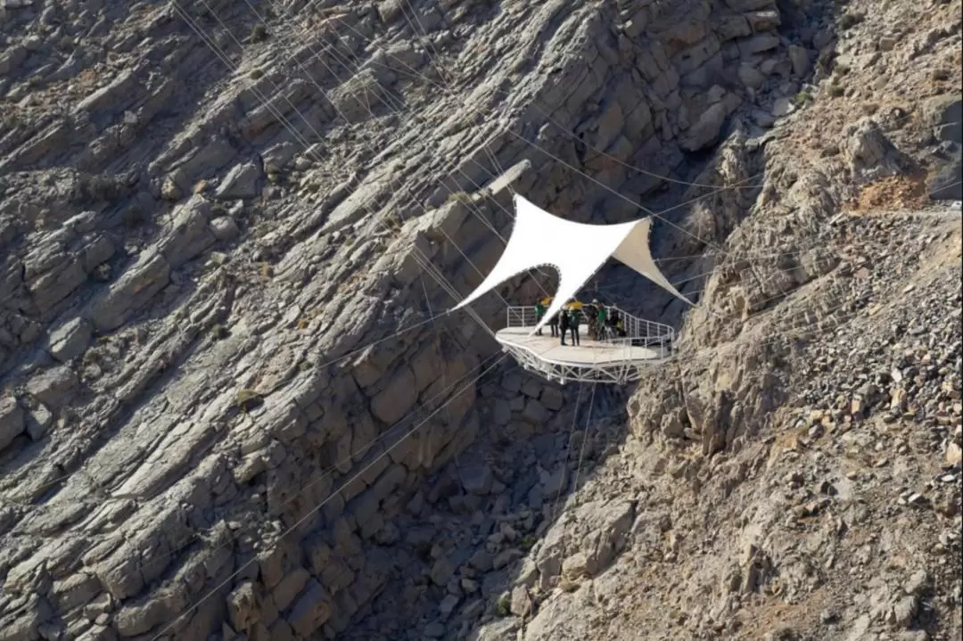 Jebel Jais高空滑索體驗（哈伊馬角）