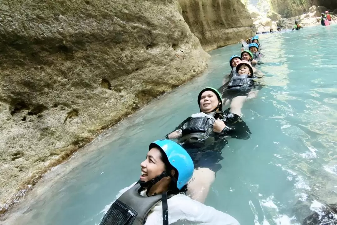 Oslob Whale Shark Encounter & Badian Canyoneering Adventure from Dumaguete